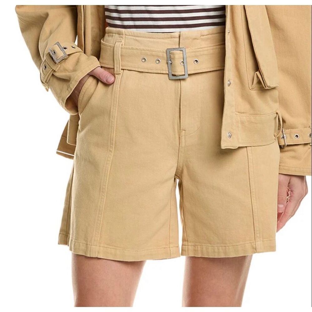 Hudson belted Long Short in Cornfield NWT Size 26